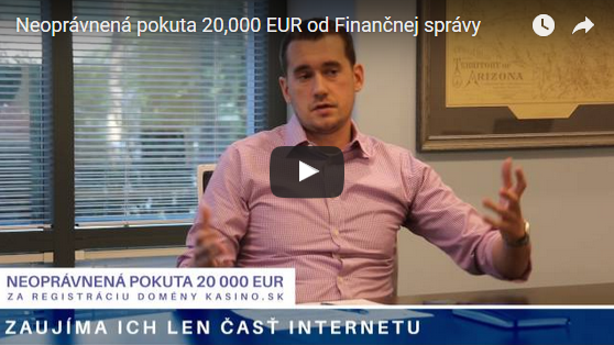 Neoprávnena pokuta 20,000 EUR od Finančnej správy